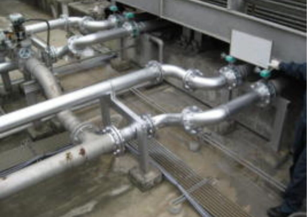 冷却水配管の更新